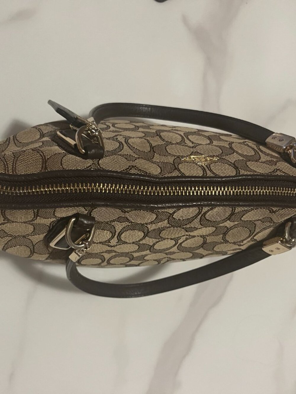 Coach Kelsey Small Signature Satchel F36181 + COA - Picture 10 of 15